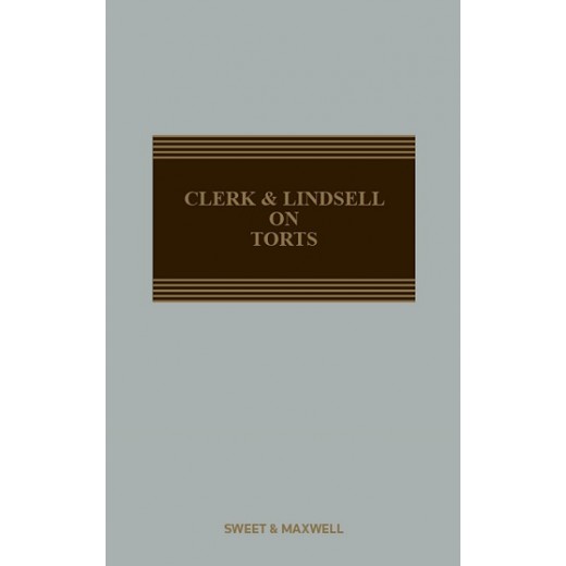 Clerk & Lindsell On Torts: 23rd ed with 2nd Supplement